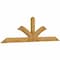 Ekena Millwork Richland Timber Gable Bracket, Western Red Cedar, 108"W x 31 1/2"H x 2"D x 6"F, 7/12 Pitch GBW108X31X0206RIC00RWR - alternate 3